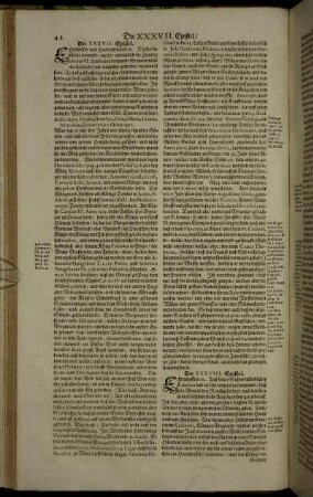 Die XXXVII. Epistel. - Die LXX. Epistel.