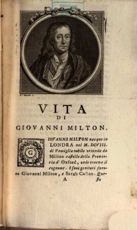 Il paradiso perduto, T. 2 (1740)
