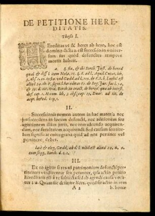De Petitione Hereditatis.