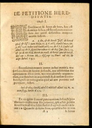 De Petitione Hereditatis.