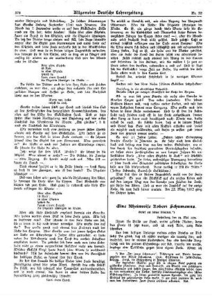 Eine Rheinreise Robert Schumanns : Brief an seine Mutter