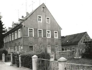 Chemnitz-Reichenbrand. Wohnhaus, Zwickauer Straße 510. Giebelansicht