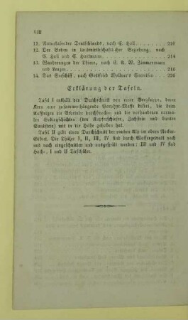 Erklärung der Tafeln : [Erklärung der Tafeln]