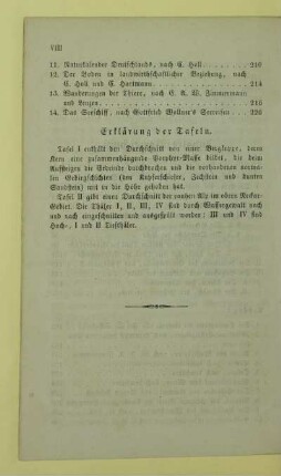 Erklärung der Tafeln : [Erklärung der Tafeln]