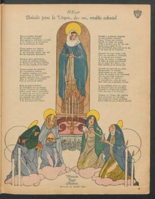Balada para la Virgen de un retablo colonial