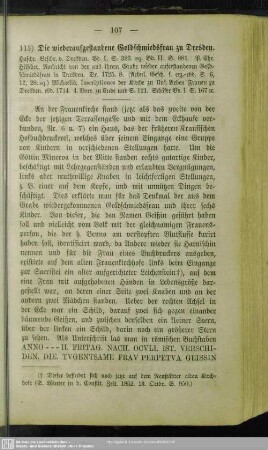 113) Die wiederaufgestandene Goldschmiedsfrau zu Dresden