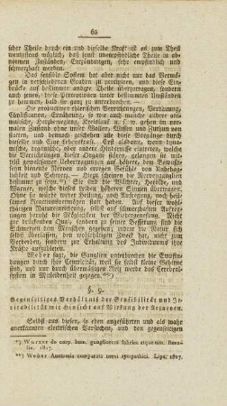 §. 9. Gegenseitiges Verhältniß der Sensibilität und Irritabilität mit Hinsicht auf Wirkung der Arzneyen