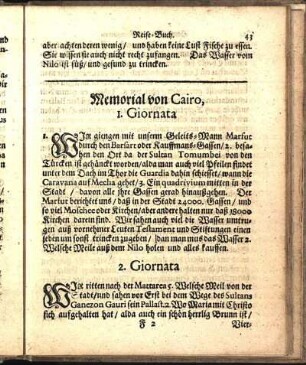 1. Giornata