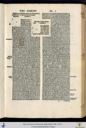 Canticum Canticorum.