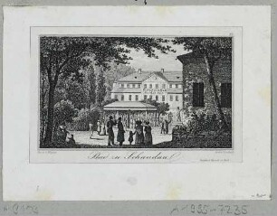 Heilanstalt und Kurbad in Schandau (Bad Schandau) in der Sächsischen Schweiz