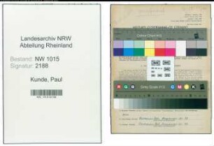 Entnazifizierung Paul Kunde , geb. 12.11.1881 (Stadtamtmann)