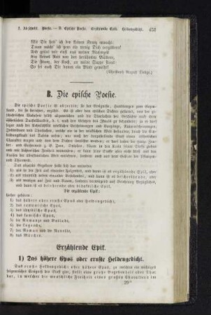 Erzählende Epik
