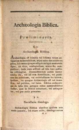 Archaeologia biblica