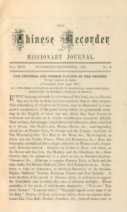 No. 6. November - December, 1882