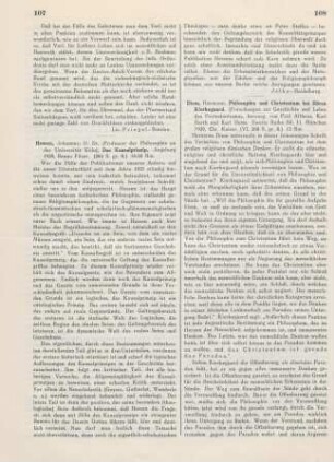 107-108 [Rezension] Hessen, Johannes, Das Kausalprinzip