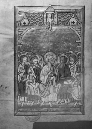 Psalter — Pfingsten, Folio fol. 18 v