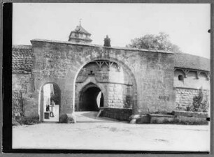 Am Breitentor in Rothenburg