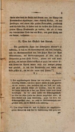 Anatomische Beschreibung des schwangeren menschlichen Uterus