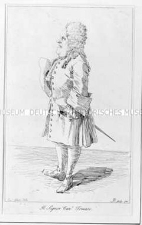 Cavaliere Tomaso - Karikatur