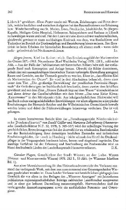 Hagen, Günther :: Geschichte der Stadt Winsen an der Luhe, (Winsener Schriften, 1) : Winsen, Heimat- und Museumsverein Winsen, 1978