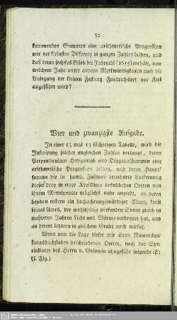 Vier und zwanzigste Aufgabe