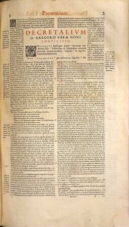 Decretales D. Gregorii Papae IX. : Svae Integritati Vnà Cvm Glossis Restitvtae ; Ad exemplar Romanum diligenter recognitae