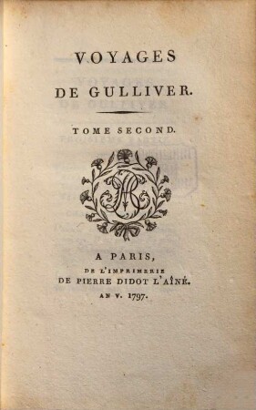 Voyages de Guilliver. 2,1 = 3