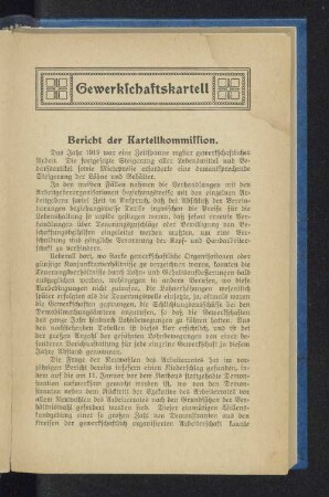 Gewerkschaftskartell