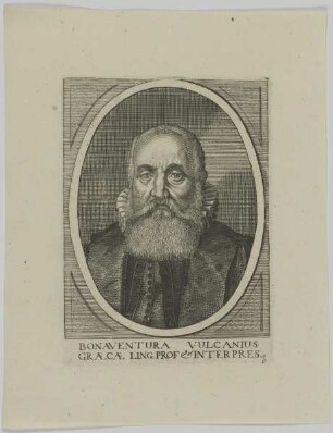 Bildnis des Bonaventura Vulcanius