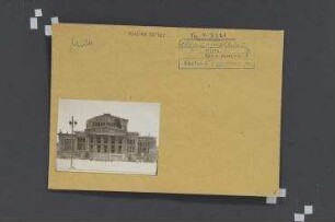 Schauspielhaus. Berlin, Mitte, Gendarmenmarkt (1950-1991 Platz der Akademie)