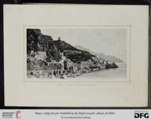 Amalfi - Panorama dall'Albergo delle Sirene