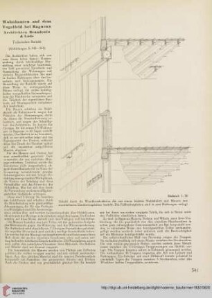 Wohnbauten auf dem Vogelfeld bei Bagneux Architekten Beaudouin & Lods : Technischer Bericht