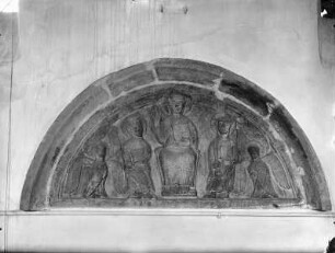 Christus als Weltenrichter, Deesis und Cherubim