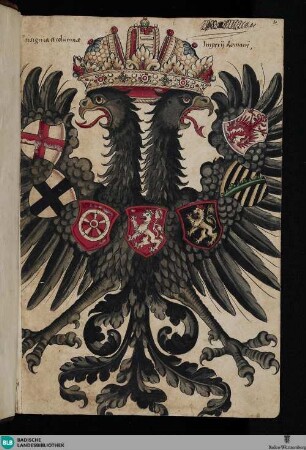 Wappenstammbuch - Cod. Karlsruhe 2821