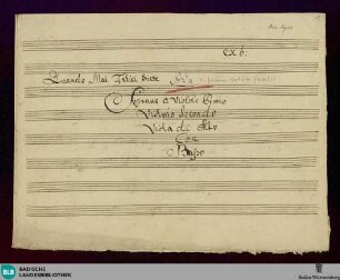 ?Ezio?. Excerpts - Don Mus.Ms. 66 : S, strings
