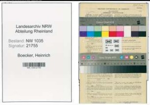 Entnazifizierung Heinrich Boecker , geb. 27.01.1908 (Hauer)