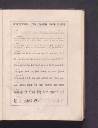 Fraktur-Schriften