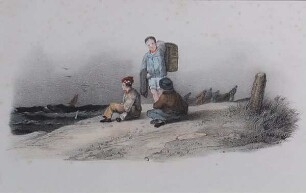Helgoländer Jungen am Strand