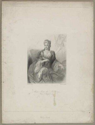 Bildnis der Marie-Anne de Neubourg