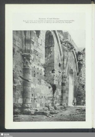 Syrakus, Castel Maniace, Halle