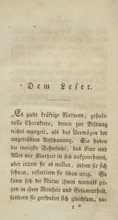 Dem Leser
