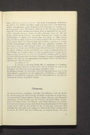 Düngung