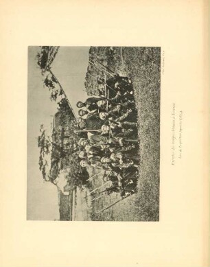 Exercises des troupes chinoises à Formose