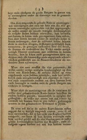Derde Bemerkinge Voor De Staeten Van Brabant