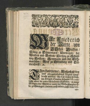 [Allergnädigste Verordnung/ Wegen Unrechtmäßiger Ehe-Verbündniß und Heyrathung]