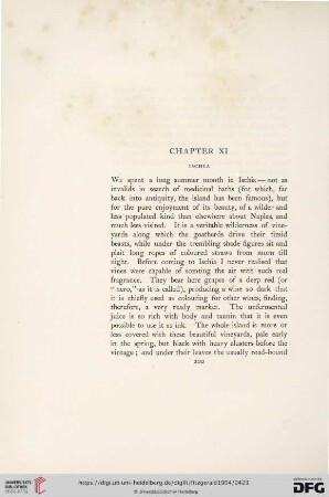 Chapter XI: Ischia