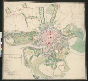 Plan De La Ville et des Environs de Breßlau
