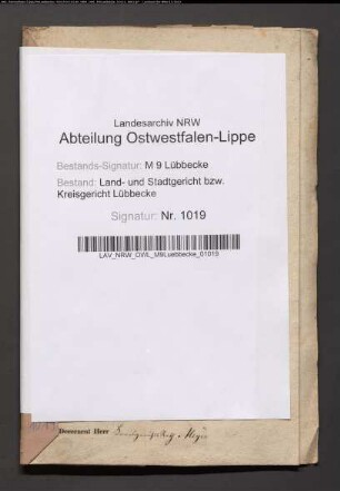 Erblasser: Picker, Christian Heinrich: