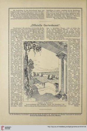 32: Offizielle Gartenkunst
