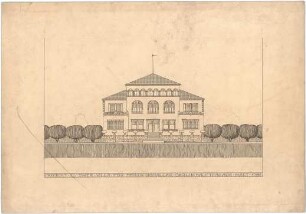 Billing, Hermann; Berlin; Villa Schaller - Ansicht